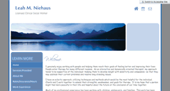 Desktop Screenshot of leahmniehaus.com